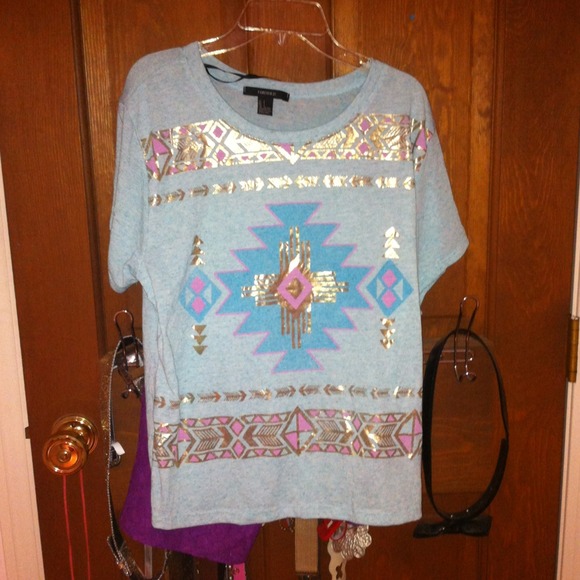 Tribal Print Tee shirt