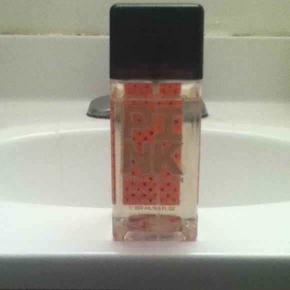 Victoria's Secret pink body mist