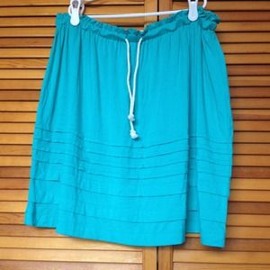 Nautical Turquoise Ceramic Tie Skirt