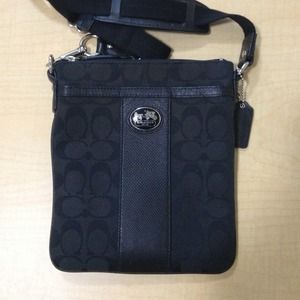 Coach Black Cross Body Bag