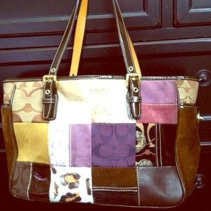 Patchwork Coach Bag 💥REDUCED💥
