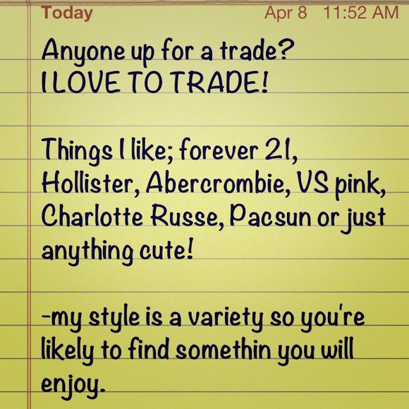 LETS TRADE!