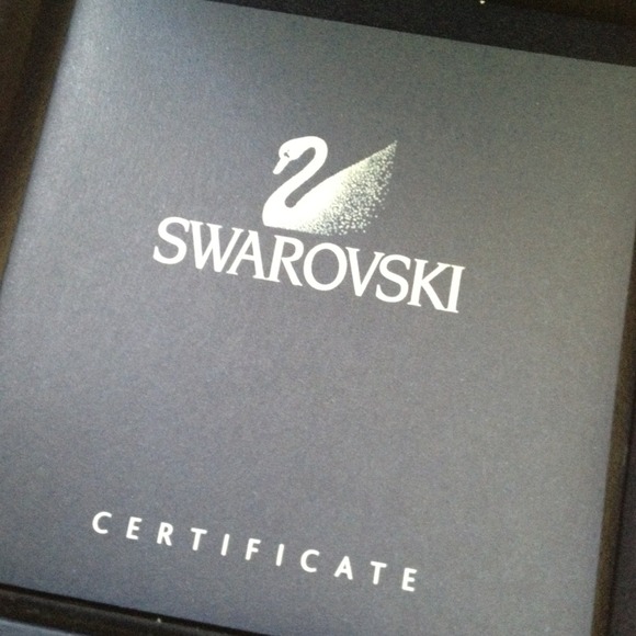 *SOLD in bundle* Swarovski pave teardrop earrings - Picture 4 of 4