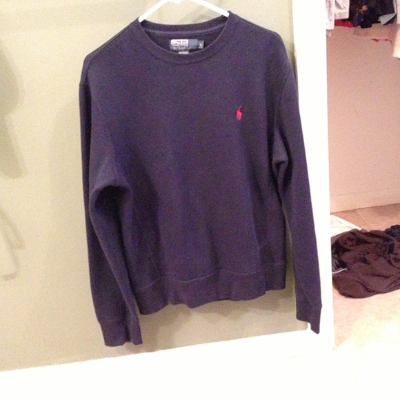 Navy blue Polo sweater