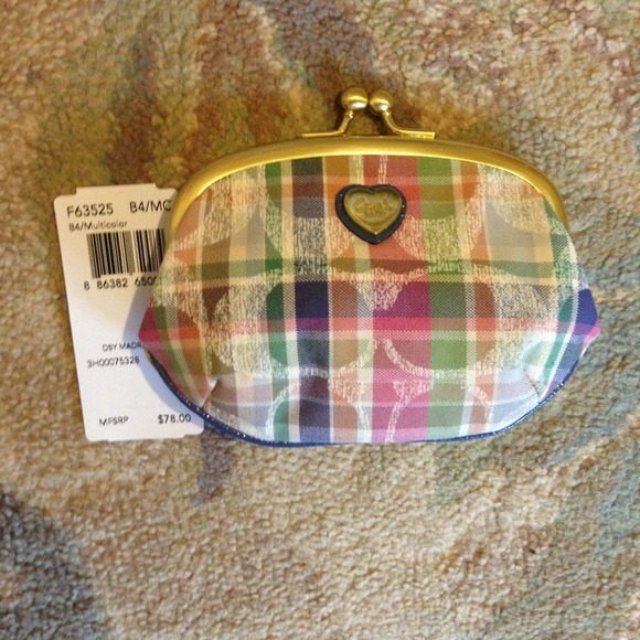Authentic Coach coin purse