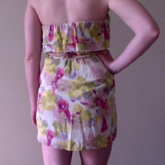 ❌SOLD❌J.Crew Floral Linen Dress - Picture 2 of 4