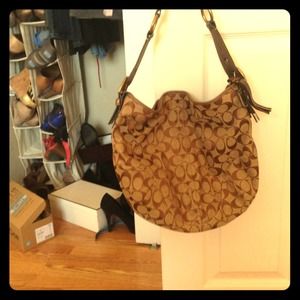 RESERVED!!!!!Authentic Coach Hobo Bag