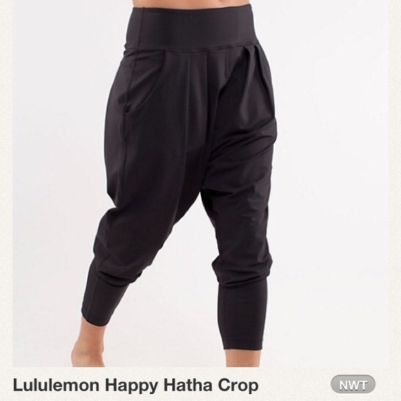 Lululemon Happy Hatha Crop🔴Trade🔴SOLD
