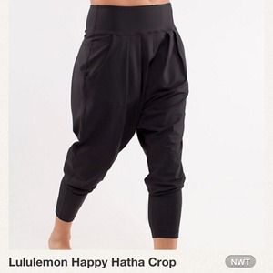 Lululemon Happy Hatha Crop🔴Trade🔴SOLD