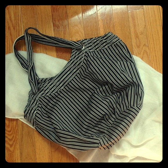 Stripe tote