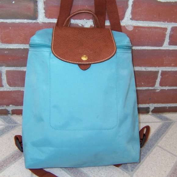 RESERVED! Authentic Longchamp Turquoise Backpack
