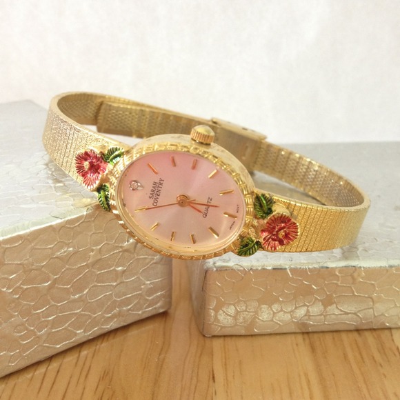 Sarah Coventry Gold Watch