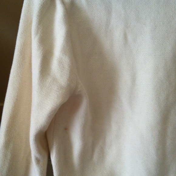 🌼TRADED❌ Cream-colored lacy cardigan - Picture 4 of 4