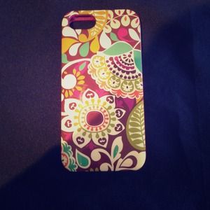 Vera Bradley plum crazy iPhone 5 case