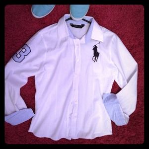 White shirt POLO by Ralph Lauren