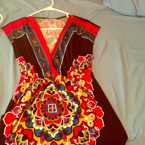 Colorful springtime dress!