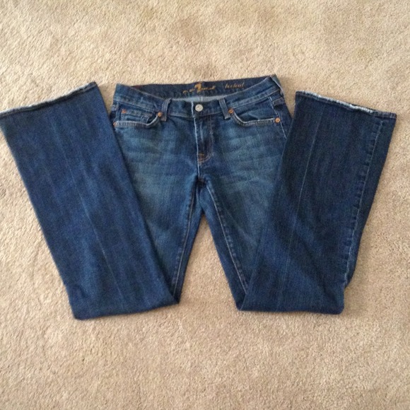 7 for all mankind, boot cut jeans