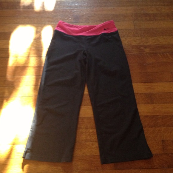 Reserved: jordan Nike Yoga Capris- almost new!