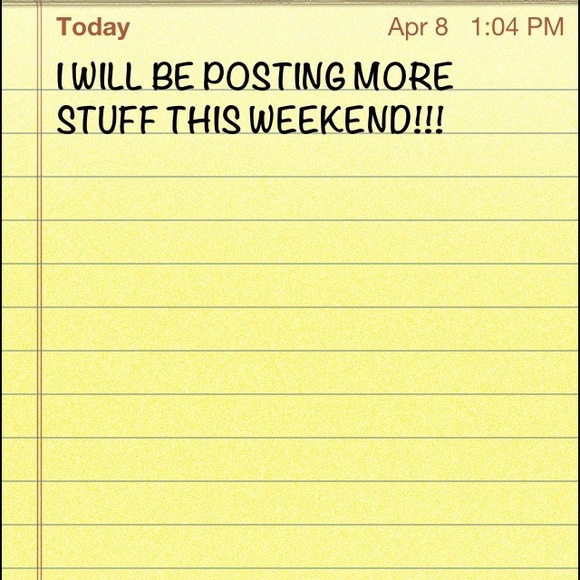 More items will be posted this weekend!!!