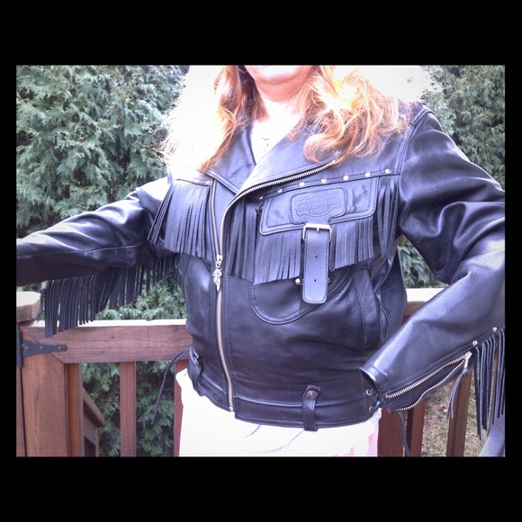 Like new Black Harley jacket