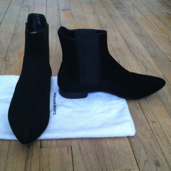 Costume National Suede Booties!