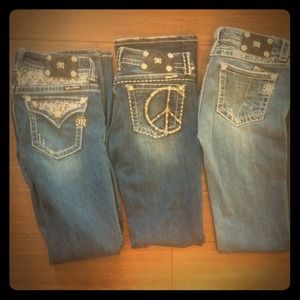 BUNDLE 3 MISS ME BOOT CUT DENIM :)