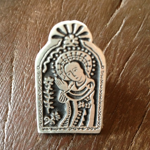 Santa Magdelena Pewter Ring