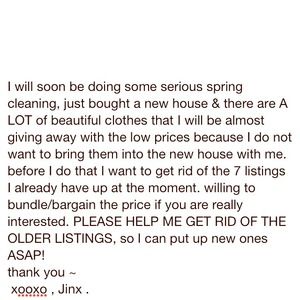 GET RID OF OLD LISTINGS ASAP