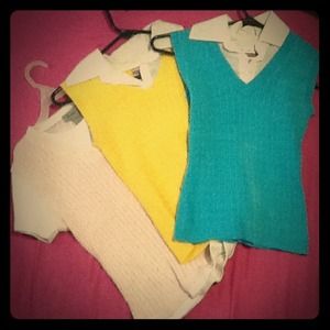 3 vest shirts