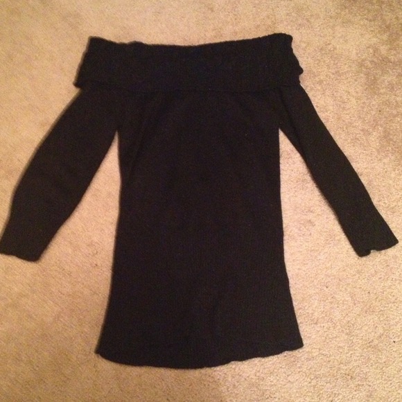 Off the shoulder sweater