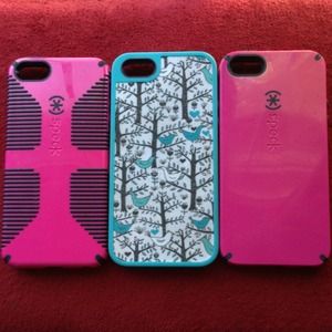 3 Speck Cases for iPhone 5 $20 for all 3