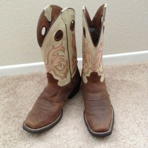 Mens Justin Boots worn once
