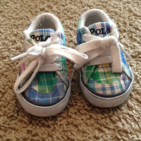⚓TRADED with bluelabed⚓Polo plaid shoes - Picture 3 of 4
