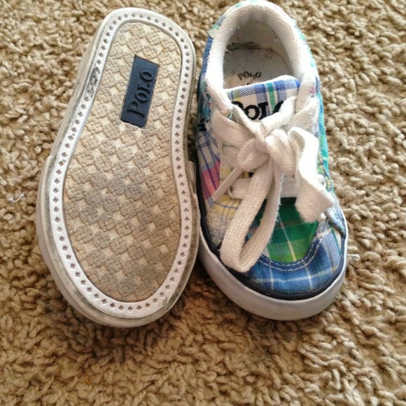 ⚓TRADED with bluelabed⚓Polo plaid shoes - Picture 4 of 4