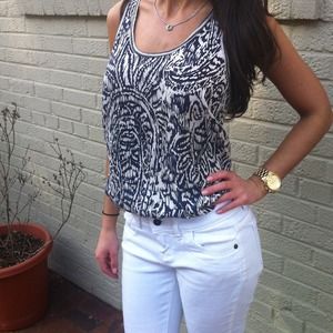 Banana Republic silk tank top