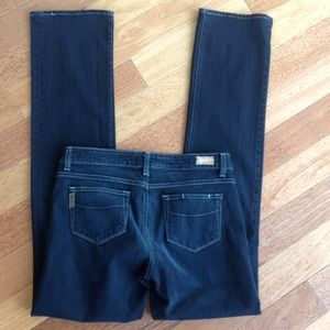Paige Premium Black Denim Jeans