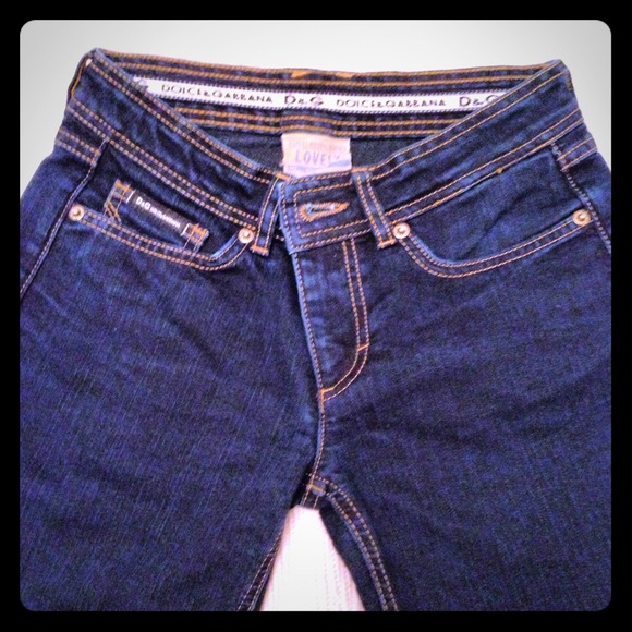 💙D&G dark blue jeans