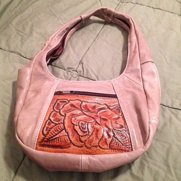 Multi pocketed flower purse