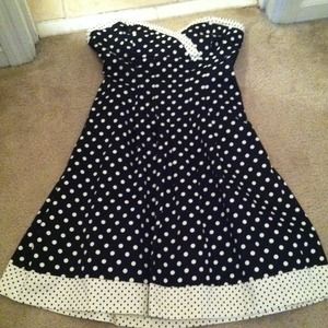 Charlotte Russe polka dot dress.