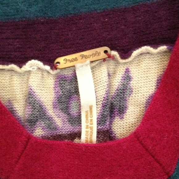 Free People Tunic/Dress, amazing colors!! - Picture 2 of 4