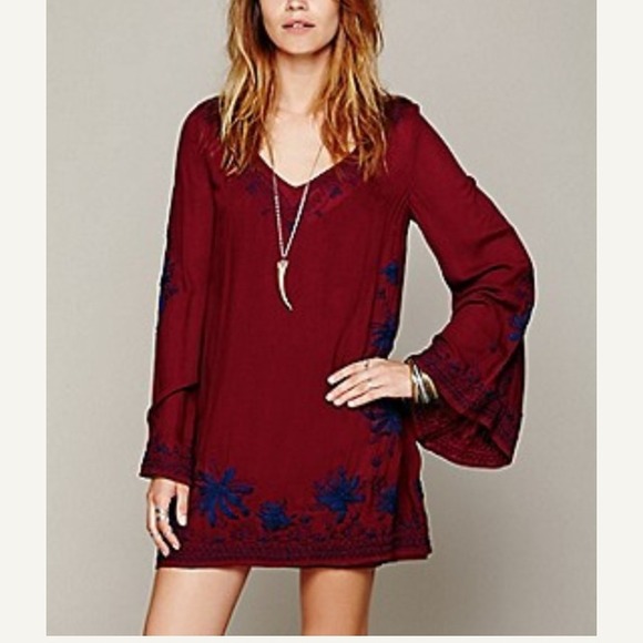 Free People Tunic/Dress, amazing colors!! - Picture 4 of 4