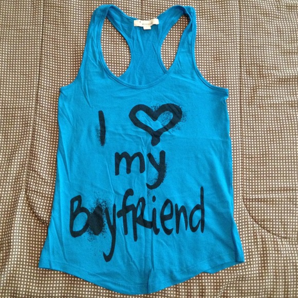 🚫SOLD🚫 I ❤My Boyfriend Tank Top