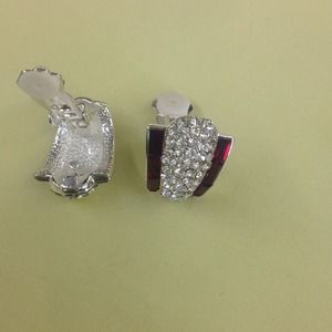 Clip on Earrings Austrian Crystal