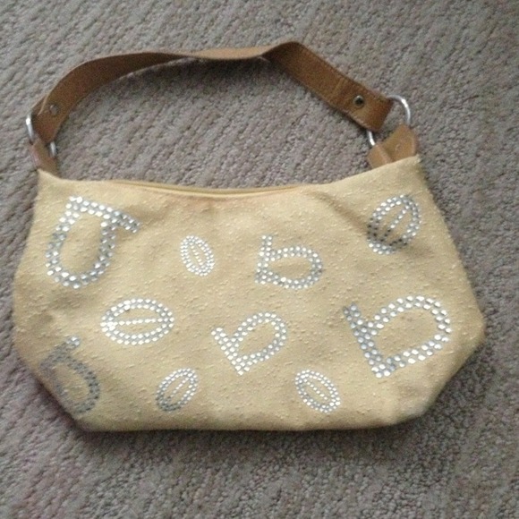 Bebe yellow purse