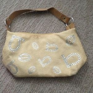 Bebe yellow purse