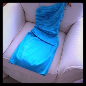 Beautiful JAX turquoise cocktail dress size 2