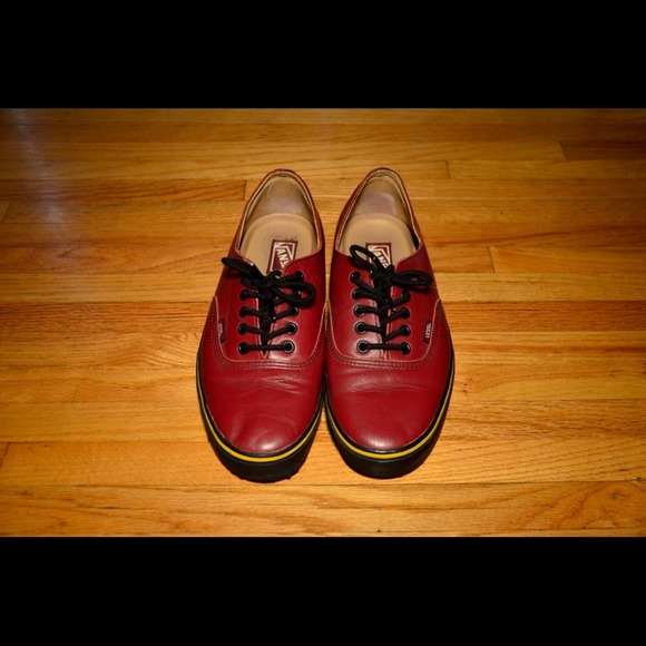 Vans Burgundy WTAPS
