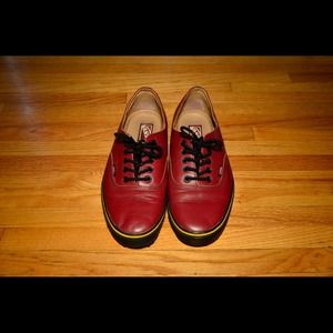 Vans Burgundy WTAPS