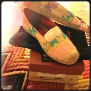 ⛔⛔⛔sold!!! New Auth Missoni espadrilles size 6