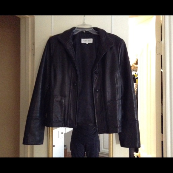 Leather jacket
